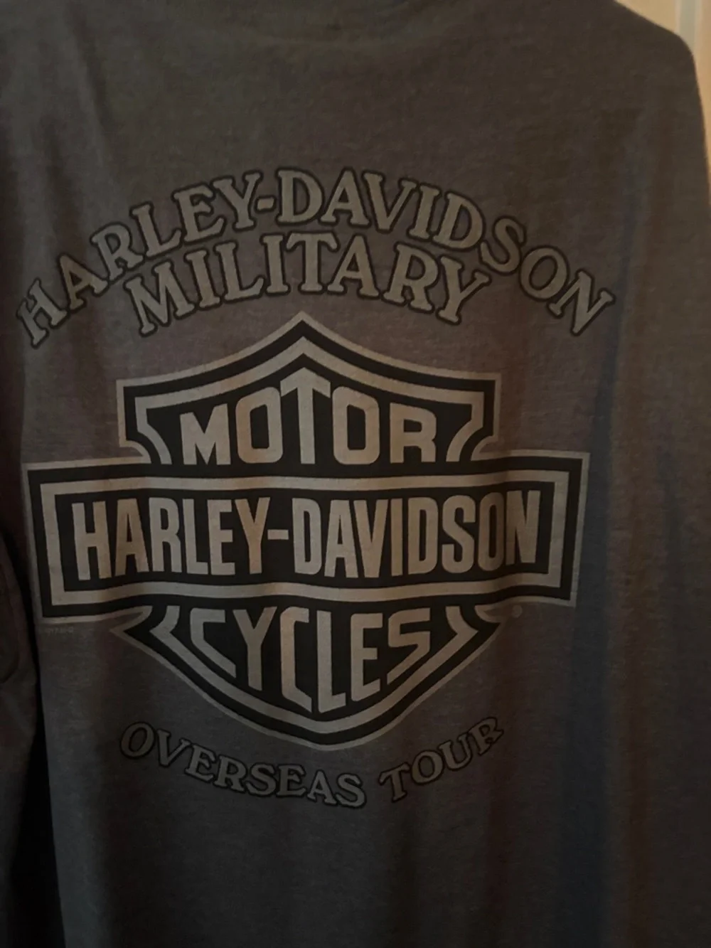 Harley-Davidson Military Veterans Overseas Tour XL NWT - Picture 5 of 6